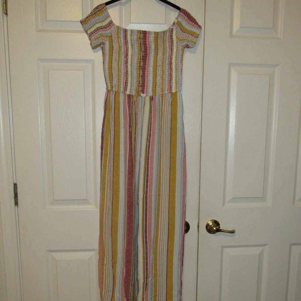 Xhilaration XS Multi-Colored Jumpsuit Floor Length